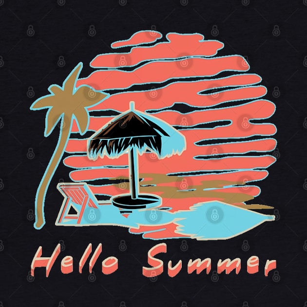 Hello Summer Bye School Vintage Funny Surfer Riding Surf Surfing Lover Gifts by Customo
